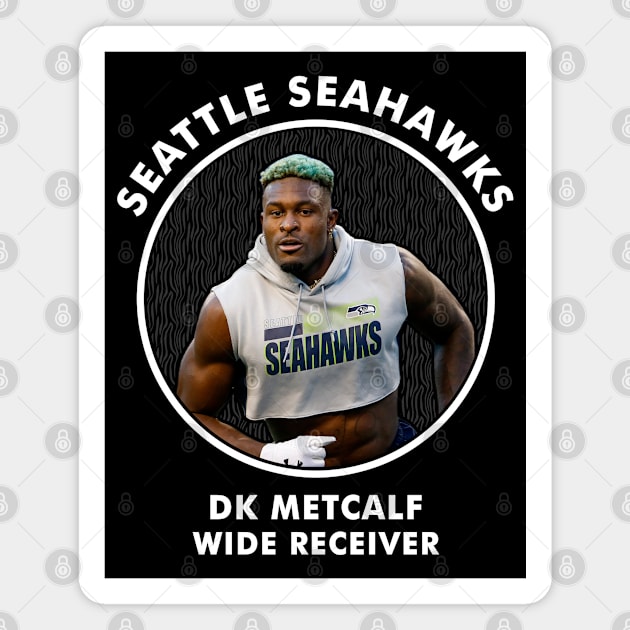 DK METCALF - WR - SEATTLE SEAHAWKS Magnet by Mudahan Muncul 2022